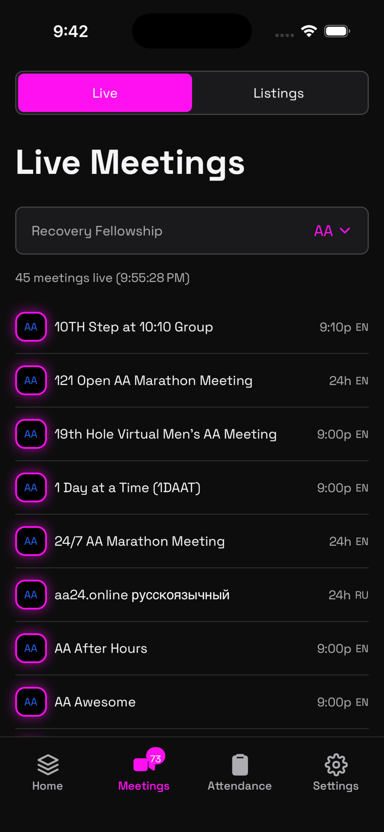 Instant Live Meetings